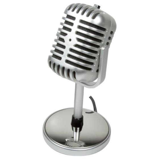 Retro Style Microphone Logilink HS0036(EOL)