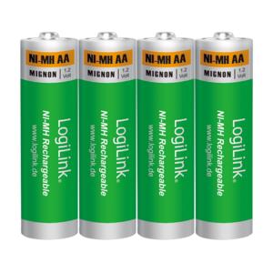 Battery NI-MH Rechargeable AA 1.2V Logilink LR6RB4 4pcs (EOL)