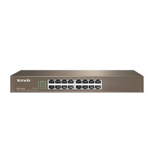 Fast Εthernet 16 port switch 19-inch Tenda TEF1016D (EOL)