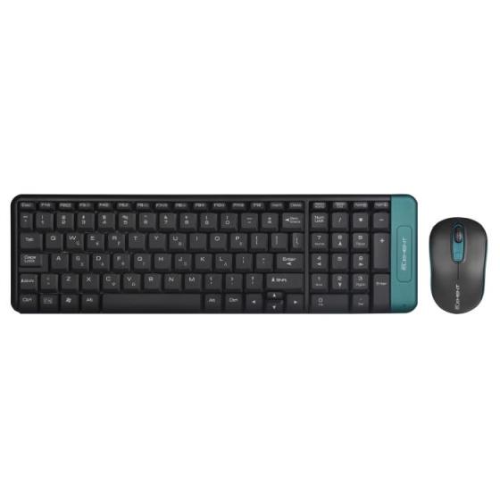 Keyboard & Mouse Wireless Element KB-590WMS Black/Green(EOL)