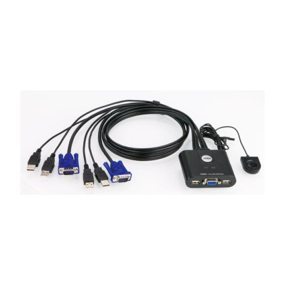 KVM Switch 2 port USB/VGA Aten CS22U(EOL)