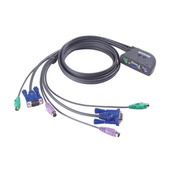 KVM Switch 2 port PS/2 Aten CS62Z(EOL)