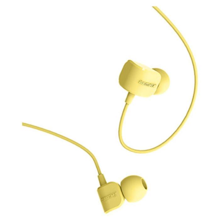 Earphone Remax RM-502 Yellow(EOL)