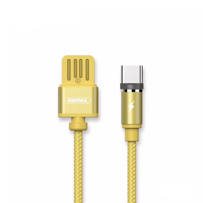 Charging Cable Remax Magnetic TYPE-C Gold 1m Gravity RC-095a(eol)