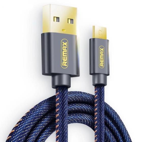 Charging Cable Remax Micro USB Blue 1.2m Cowboy RC-096m(EOL)