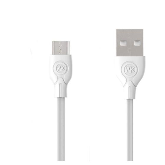 Charging Cable WK Micro White 1m Ultra speed Pro WDC-041(EOL)