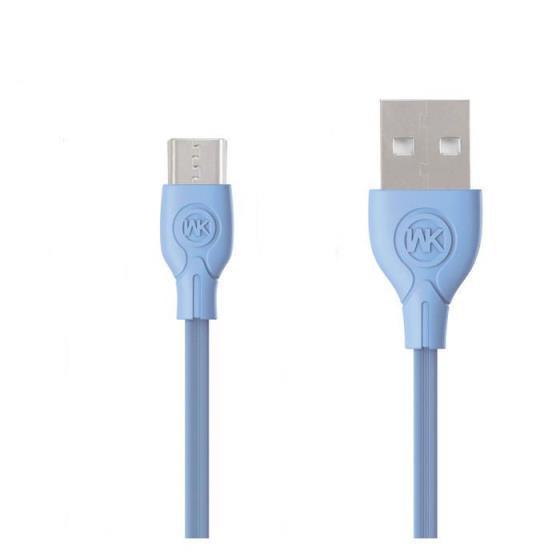 Charging Cable WK Micro Blue 1m Ultra speed Pro WDC-041(EOL)