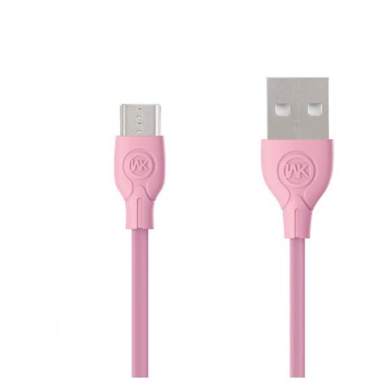 Charging Cable WK Micro Pink1m Ultra speed Pro WDC-041 1.5A (EOL)