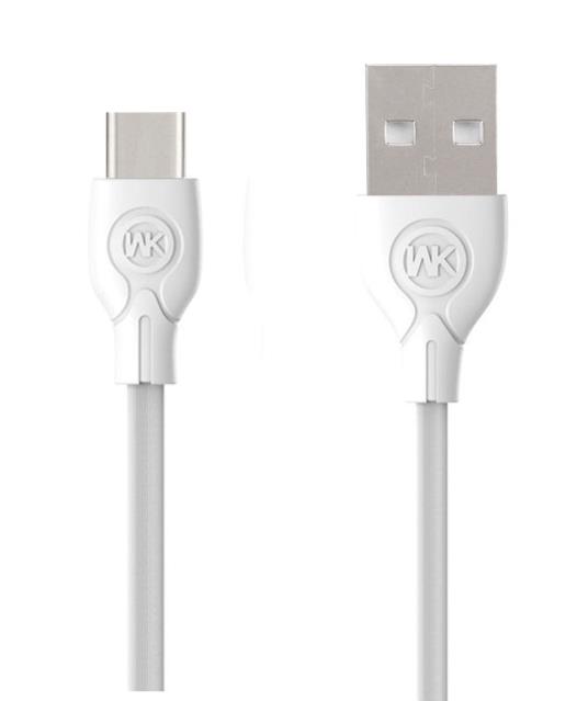 Charging Cable WK TYPE-C White 1m Ultra speed Pro WDC-041(EOL)
