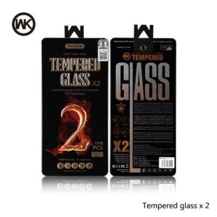 Tempered Glass WK (2pcs set) for iPhone 8 plus (EOL)