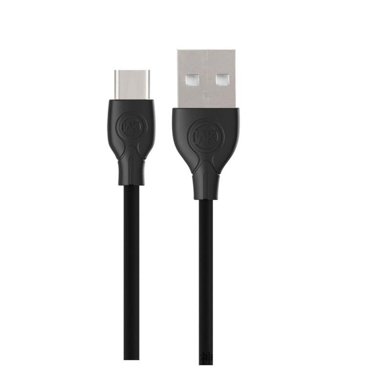 Charging Cable WK TYPE-C Black 1m Ultra speed Pro WDC-041(EOL)