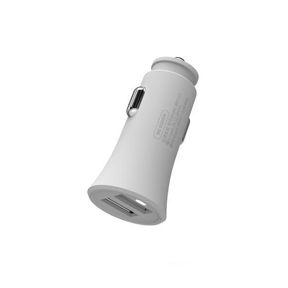 Car Charger WK 2.4A USBx2 White WP-C13(eol)