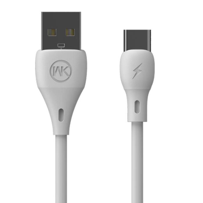 Charging Cable WK TYPE-C White 1m Full Speed WDC-072(EOL)