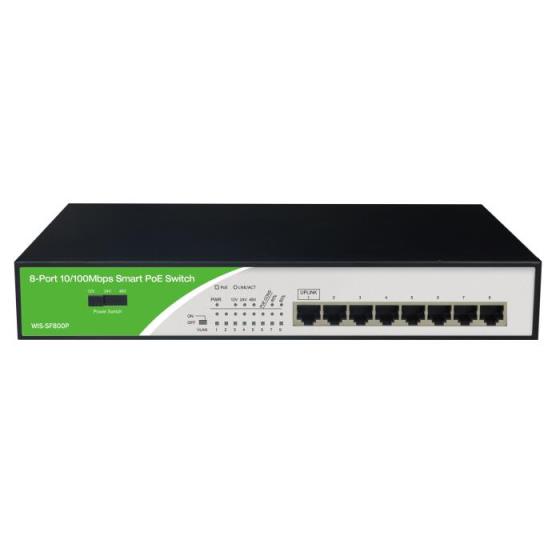 Fast Ethernet 8port Switch PoE WIS-SF800P(EOL)