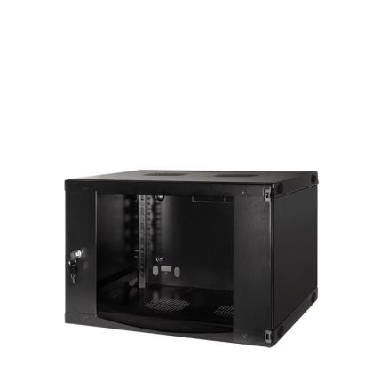 Wall mount rack 19   6U disassembled Logilink W06F64B