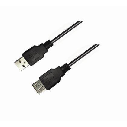 Cable USB M/F 1,8m Aculine USB-001