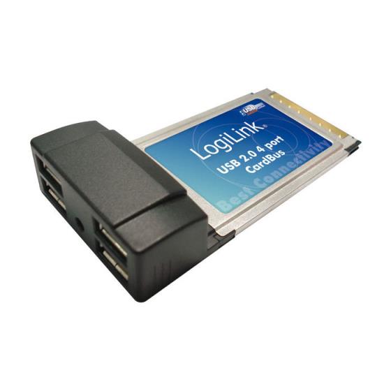 PCMCIA card to 4 usb Logilink PC0040(EOL)