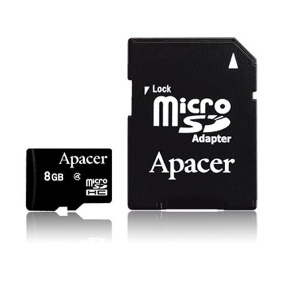 Memory Card Micro SDHC 8GB Apacer Class 4(EOL)