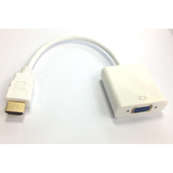HDMI to VGA  Converter w Audio Aculine AD-005(EOL)