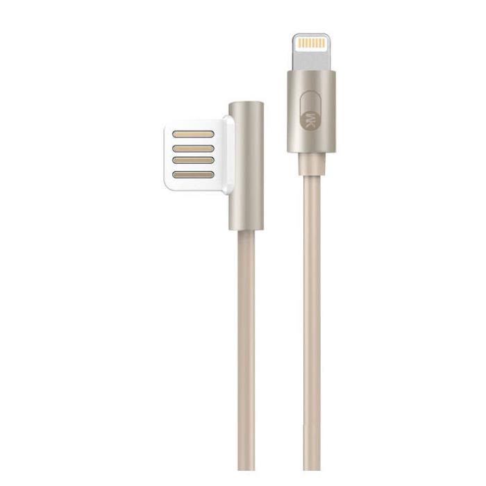 Charging Cable WK Dual Side i6 Gold 1m Throne 2A(EOL)