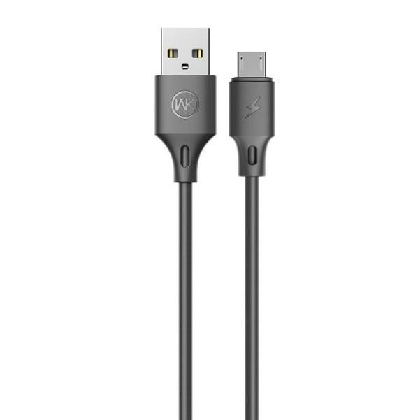 Charging Cable WK Micro Black 2m Full Speed Pro WDC-092 2.4A