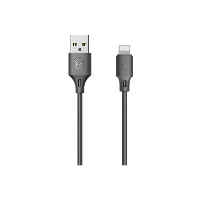 Charging Cable WK i6 Black 1m Full Speed Pro WDC-092 2.4A