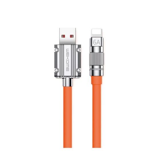 Charging Cable WK i6 Orange 1m WDC-186 6A