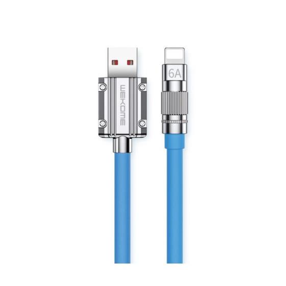 Charging Cable WK i6 Blue 1m WDC-186 6A