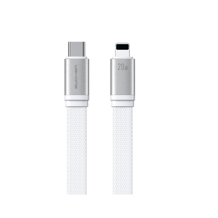 Charging Cable WK 20W PD TYPE-C/i6 King White 1.2m WDC-155 6A