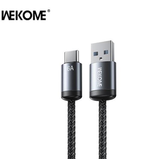 Charging Cable WK 66W TYPE-C Black 1m WDC-32 6A