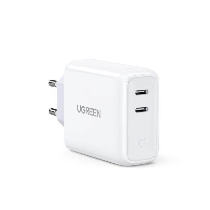 Charger UGREEN CD199 36W Dual PD White 70264